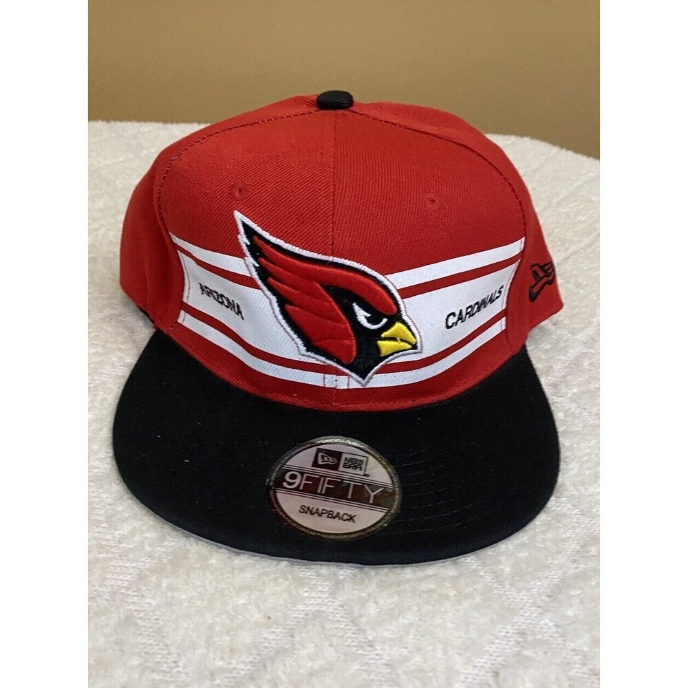 New Era 59Fifty Arizona Cardinals Embroidered Logo Snap Back 100 Years NFL